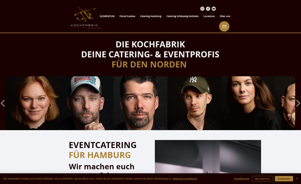 koch-fabrik.com: Die Website Koch-Fabrik wurde von einer anderen Plattform auf Wix transferiert. Meine Aufgabe war hier die Analyse und Einrichtung von 301-Weiterleitungen und die Analyse und Konfiguration der wichtigsten On-Page-SEO Maßnahmen.