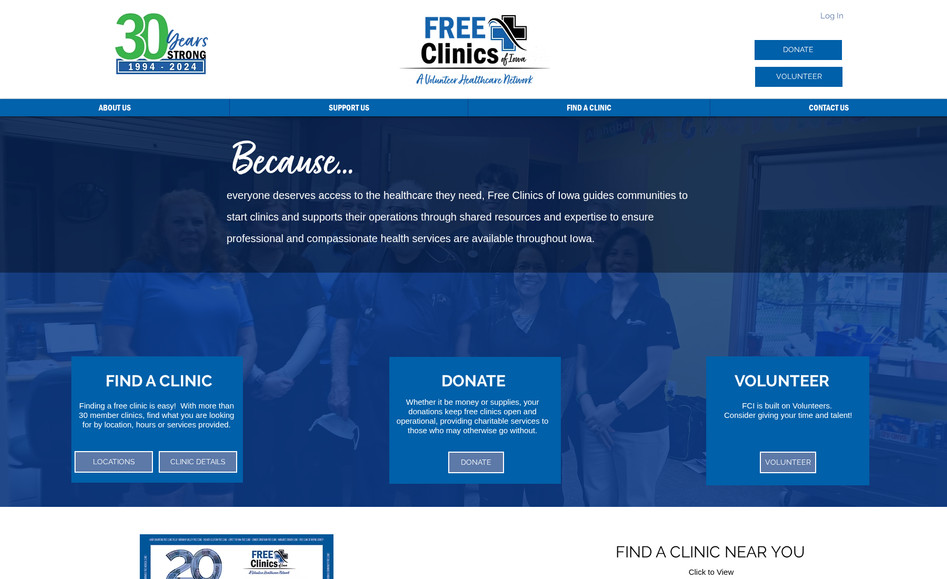 Free Clinics of Iowa: 