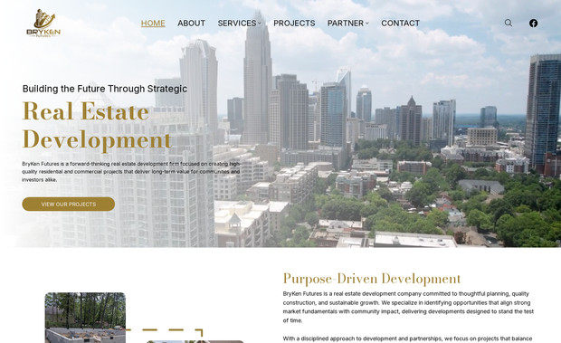 BryKen Futures: Digital Stylz recently designed and developed a 16-page custom Wix Studio website for BryKen Futures, a real estate development firm committed to thoughtful planning, quality construction, and sustainable growth.

This project went beyond design.

✔️ Custom Wix Studio layout
✔️ Advanced Velo by Wix development
✔️ Custom-coded search functionality on the Projects page
✔️ Scalable structure built for future growth

The result is a modern, high-performance website that supports real estate development projects, investor visibility, and long-term expansion.

At Digital Stylz, we don’t just design websites, we build strategic digital systems that work as hard as our clients do.

Strategic design. Intentional development. Built to scale.