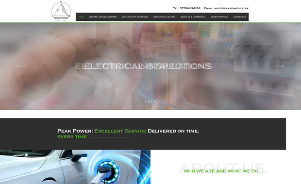 Peak-power: Electrical installation company