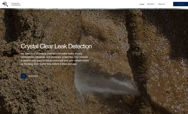 Crystal Clear Leak Detection: 