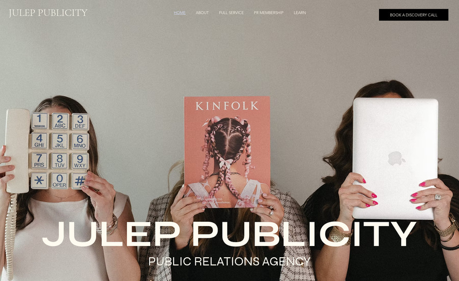 JULEP PUBLICITY: undefined