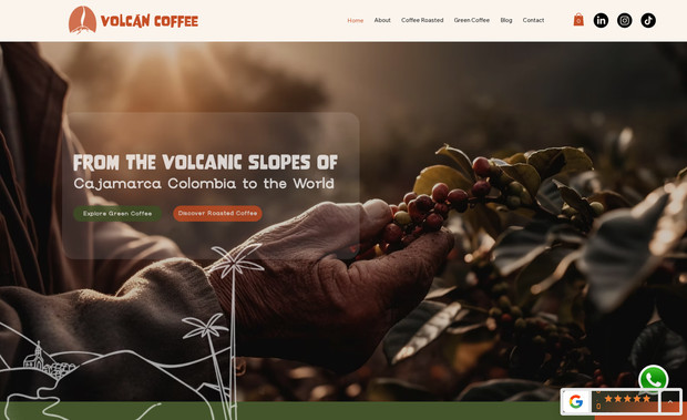 Volcan Coffee: Tienda Online