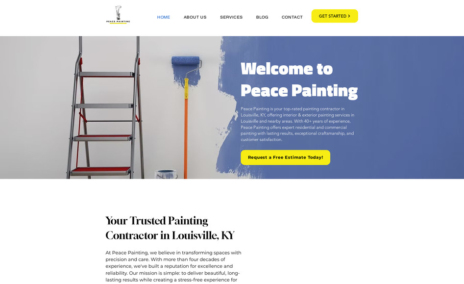 Peace Painting: I designed and developed a modern website for Peace Painting, a professional painting service. The site showcases their services, past work, and allows customers to easily contact them for quotes. It’s mobile-friendly, fast, and SEO-optimized to help attract local clients.