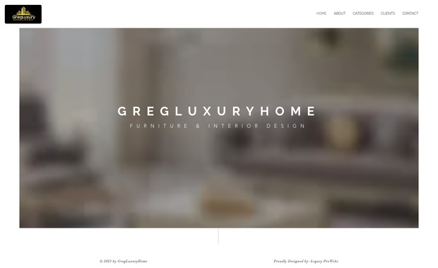Gregluxuryhome: Created a sophisticated and visually stunning website for GregLuxuryHome, showcasing their exquisite collection of Turkish handmade luxury furniture. The design highlights their meticulous craftsmanship and timeless styles, providing an elegant platform to inspire and elevate luxury living.