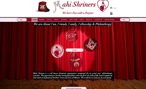 Mahi Shriners: The website was created for Mahi Shriners and their Shrine Philanthropy Shriners Childrens.  It covers the entire spectrum of Shrinedom and how to become a Shriner from Masonry to  becoming a Shriner.  You will learn about Mahi Shriners and the entire organization.