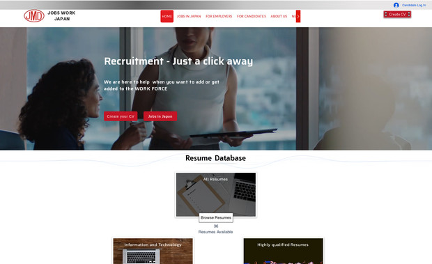 Job Work Japan : Dynamic Corvid Coded Japan Based Platform for Listing Jobs 