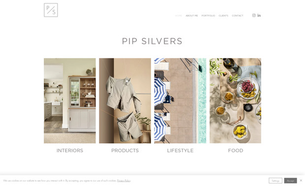 Pip Silvers Styling: Photographic Stylist