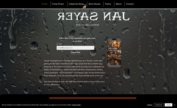 Jan Sayer: undefined