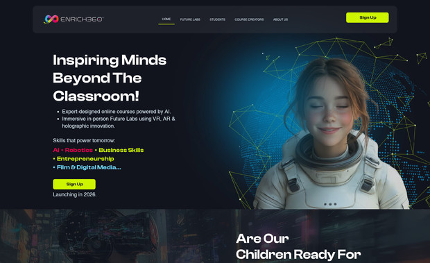 Enrich360: Wix Studio project