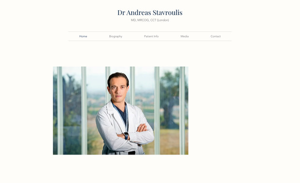 Dr Stavroulis: We partnered with Dr Andreas Stavroulis, a leading obstetrician and gynaecologist, to create a professional digital profile that serves as a trusted introduction for patients. Our work focused on clean, minimalist web design optimised for usability and clarity, with SEO foundations and thoughtful content review to enhance readability and convey expertise. The result is a sleek, accessible online presence that reflects Dr Stavroulis’ professionalism and medical authority.