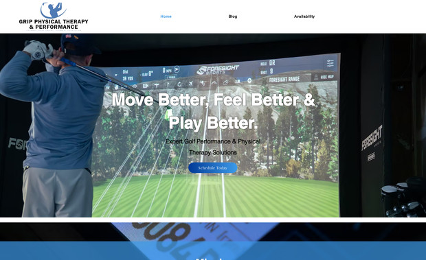 GRIP PT.Performance: redesign