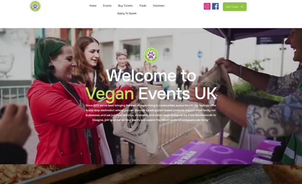 Vegan Events Uk: various works.
