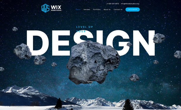 Wixwebstudios: This is my business website, which I designed and optimized. Currently, I'm working on SEO to help it rank on Google.