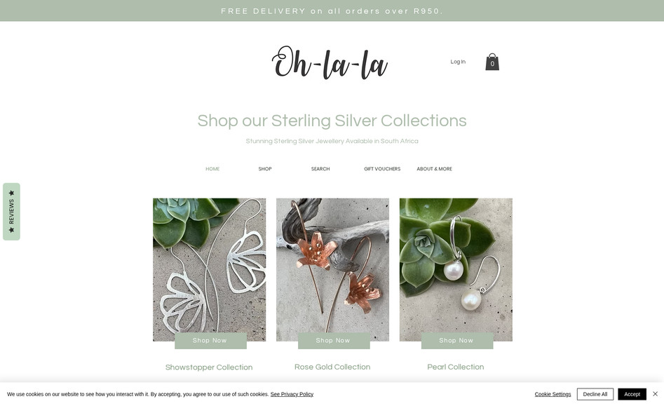 Oh la la Silver: Online Jewellery Store