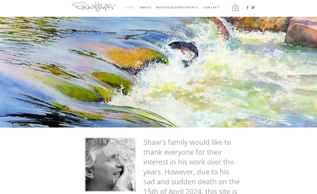 shawharperart: This is an e-commerce website created for Shaw to sell his beautiful art. Shaw was very happy with the end result and was exactly what he was looking for.