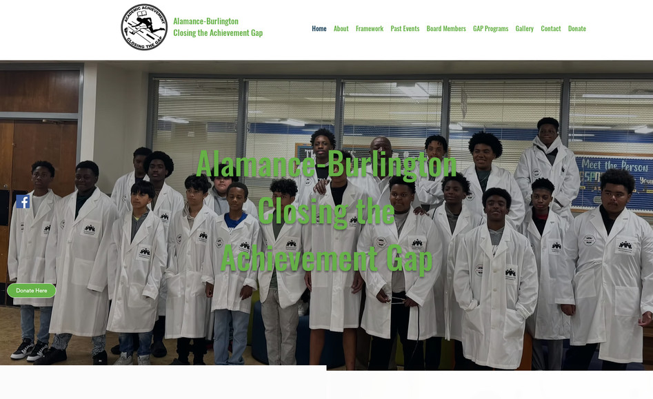 Alamance Gap: In this project we merged aesthetics with functionality. Creating a aesthetically pleasing and classic design, every element was strategically curated to enhance user experience and interaction.