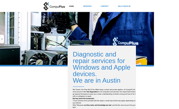 Compuplus: Pagina web de soporte tecni en Estados Unidos