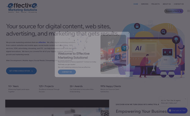 EffectiveMarketing: This is our web site to feature our digital marketing services. 