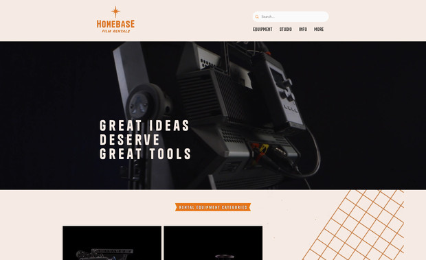 LSP Film Rentals: Custom ECommerce Project