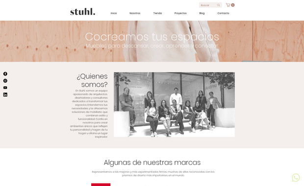 Stuhl: Diseño web integral