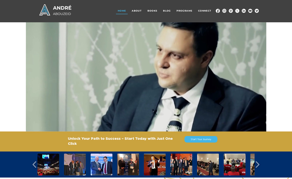 Andre Success: Motivational Speaker and book Author