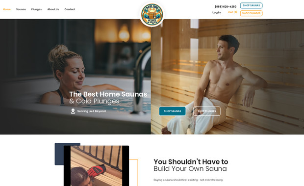Malibu Plunge And Sauna: I designed and developed the website for Malibu Plunge and Sauna, an e-commerce platform dedicated to selling high-quality saunas and cold plunge products. The project involved creating a user-friendly, visually appealing site that highlights the benefits and features of their wellness products. I focused on seamless navigation, detailed product pages, and an intuitive shopping experience, ensuring customers could easily browse, select, and purchase products. Additionally, I integrated secure payment options and optimized the site for mobile devices, delivering a smooth, responsive experience for users across all platforms. The result is an engaging and functional website that enhances the brand's online presence.