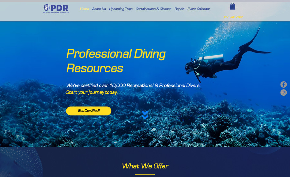 PDR OHIO: Website Design and Full-Scale Marketing.