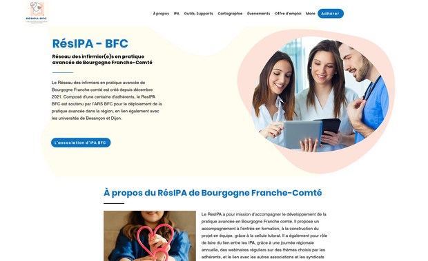 Resipa Bfc: Création et référencement 