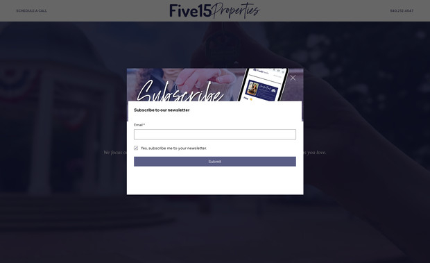 Five15 Properties: undefined