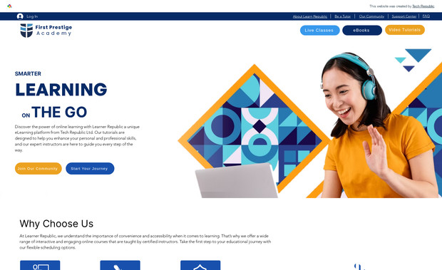 Learner Republic: eLearning Platform
