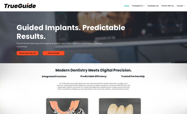 TrueGuide: Complete redesign
Custom graphics
Advanced Forms
Email Marketing