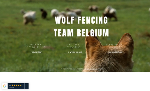 Wolf Fencing Team: Het Wolf Fencing Team Belgium helpt veehouders gratis met het wolfwerend maken van hun omheiningen. Dit gaat van een kennismakend en adviesverlenend bezoek tot aan het terreinwerk voor het wolfwerend maken van een afrastering. Bovendien helpen wij ook met het uit te voeren papierwerk, zoals advies bij het aanvragen van subsidies en het opvragen van offertes.​
The Wolf Fencing Team Belgium helps farmers make their fences wolf-resistant for free. This ranges from an introductory visit and advice to field work to make a fence wolf-resistant. We also help with paperwork, such as advice on applying for subsidies and requesting quotes.​