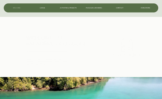 Saladero Ecolodge: Tucked away in Costa Rica’s Golfo Dulce, Saladero Eco Lodge deserved a website as vibrant and full of life as its surroundings. I designed a playful, earthy layout with warm colors, fun borders, and tropical energy - perfectly capturing the lodge’s off-grid charm. The result is a welcoming digital experience that reflects the lodge’s sustainable spirit and the natural beauty of Costa Rica.