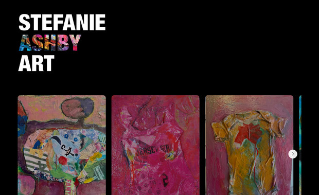 StefanieAshbyArt: Designed and created website for Stefanie Ashby Art. Promoting her upcoming art show. Logo Design created from Stefanie's vision. Website is ready for e-commerce after her show.