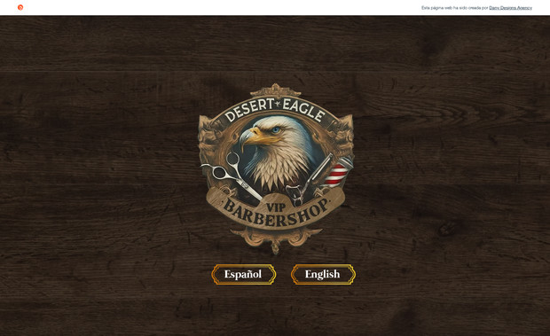 Desert Eagle VIP: Barber Shop website
Online bookings
Loyalty Program
Gift Card Sales