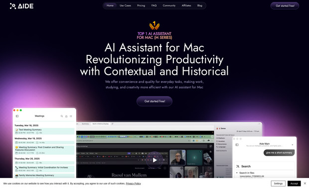 Aide AI: AI assistant for Mac