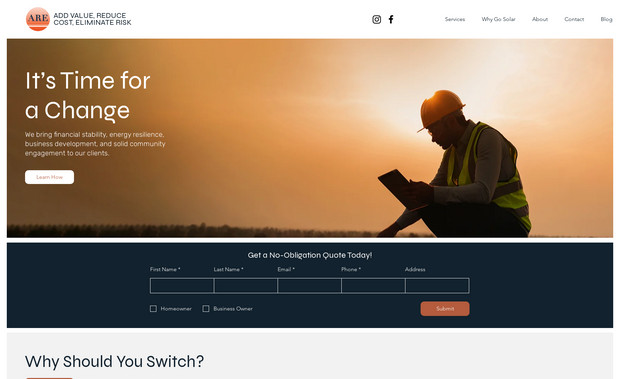 American Renewable: From the smallest start-ups to big businesses, we can build it for you