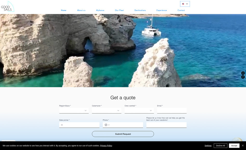 Goodsails: GoodSails – High-Performance Sailing Website Built for Speed, SEO & Conversions
• Custom architecture & UX strategy
• SEO-optimized structure & metadata setup
• Performance-focused development
• Mobile-first responsive design
• Conversion-driven layout
• Image optimization & speed enhancement

🔹 Full Technical Project Description
GoodSails – Performance-Driven Website Development

For GoodSails, we developed a fully custom website from a blank canvas, focusing on technical structure, search visibility, and performance optimization.

The project was executed with a strategic approach, combining UX architecture, SEO best practices, and speed optimization to support long-term scalability and organic growth.

Technical Scope Included:

• Information architecture & structured page hierarchy
• On-page SEO setup (meta titles, descriptions, heading structure, semantic layout)
• Clean content structure for crawlability & indexing
• Mobile-first responsive framework
• Performance optimization (compressed media, optimized loading strategy)
• Conversion-focused user flow design
• Structured internal linking strategy

The final result is a technically optimized, scalable platform that supports search engine visibility while delivering a seamless user experience across all devices.

This project reflects our ability to build digital assets engineered for performance, discoverability, and measurable business results.