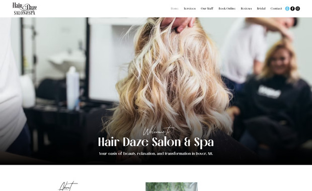 Hdaze: This is my client Cathy Alberto's project.I designed the site on Figma first and then developed it on Wix, adding animations to enhance the user experience. 
