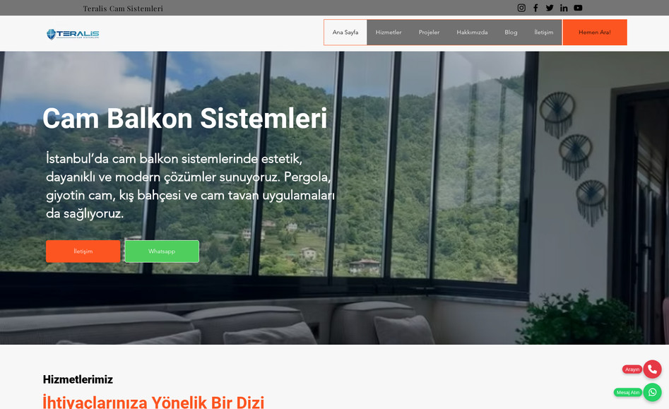 Avrupa Cam Balkon: Siteyi kurdum  ve seo hizmeti veriyorum