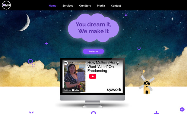 OMG Code: OMG Code is a tech company that provides companies with web and app design & development solutions