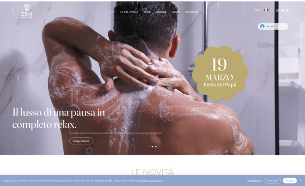ZENI SAPONI: Azienda produttrice di saponi Italiani con e-commerce