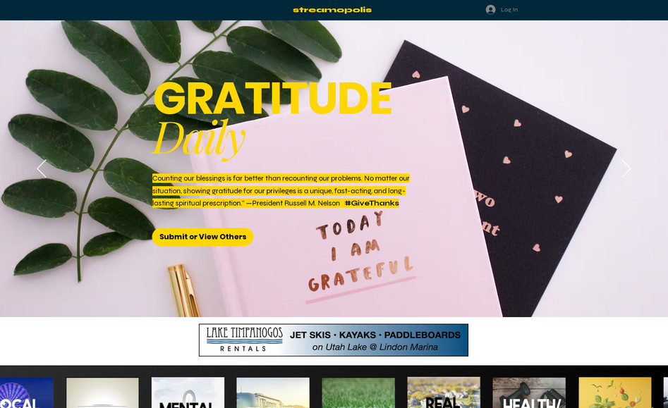 Streamopolis tv: Full video streaming platform, like Apple TV+ or Netflix