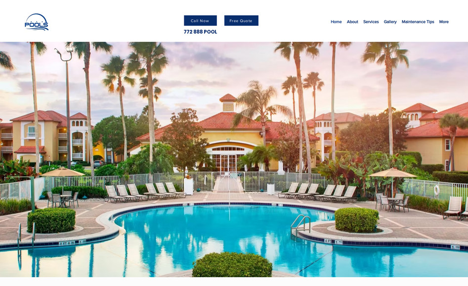 USA POOLS: We're excited to showcase the website we crafted for USA POOLS, where my primary objective was to create a user-centric platform. The website is designed for seamless interaction, enabling clients to easily initiate contact through a 'Call Now' feature, request a quote effortlessly, and delve into detailed information about the range of services offered. With a focus on user-friendliness, the site ensures that visitors can quickly access the information they need, fostering a straightforward and engaging experience. The USA POOLS website reflects a commitment to convenience and accessibility, streamlining communication and providing valuable insights into the services available.