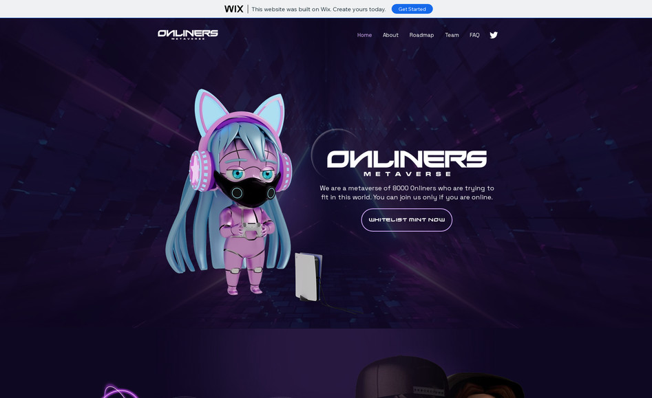Onliners Metaverse: Fixed Mobile version