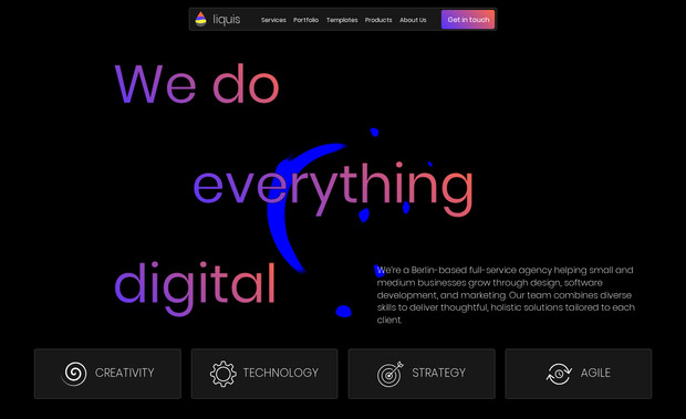 Liquis: This is our official site.