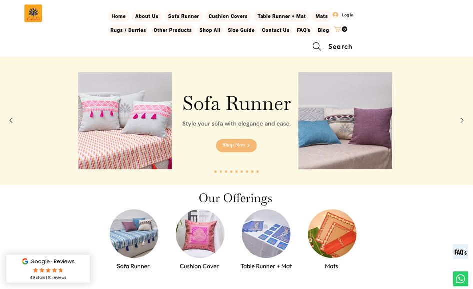 Lakshu Creation: eCommerce Web Shop Setup