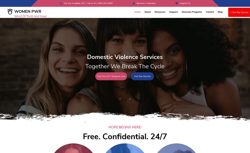 Word of Truth and Hope Ministries: Project Title:
Website Redesign and Content Creation for Word of Truth and Hope Ministries

Description:
Creative Partner partnered with Word of Truth and Hope Ministries, a nonprofit organization based in Raleigh, NC, dedicated to providing free and confidential domestic violence services. The project included a complete website redesign to enhance user experience, accessibility, and SEO performance. We developed a responsive and visually engaging design that aligns with the nonprofit’s mission and goals.

The project scope included:

Custom Website Design: Modern, user-friendly layout optimized for mobile and desktop users.
Content Writing: Engaging and SEO-optimized content for all pages, highlighting the organization’s services, resources, and mission.

Resource Integration: Comprehensive listings for domestic violence resources, shelters, and support groups in Wake County.

Volunteer and Support Us Pages: Interactive forms for volunteer sign-ups and donation options to foster community involvement.

Blog Section: Educational and impactful posts on domestic violence awareness and resources.

Privacy Policy Page: Fully compliant and transparent privacy practices for user confidence.

The result is a powerful digital platform that connects survivors to vital resources, encourages volunteer participation, and builds community support.

Deliverables:
Full website redesign using Wix Studio
SEO-optimized content for enhanced visibility
Intuitive navigation and mobile-first design
Integrated resource listings, contact forms, and calls to action

Client Feedback:
"Gwen Thompson, Executive Chair of Word of Truth and Hope Ministries, praised the collaboration, stating, 'Creative Partner brought our vision to life with a beautiful, functional website that truly supports our mission.'"