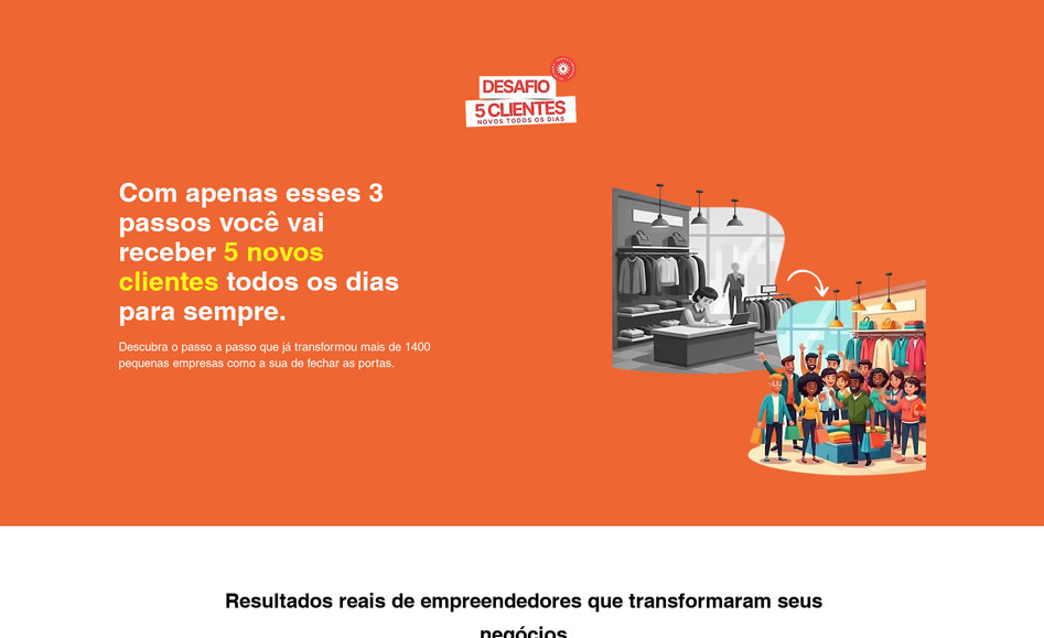 Treinamentos Creis Consultoria: Curso de Google ADS em Campinas SP
Uma land page 